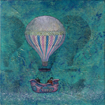 8x8 Blue Balloon